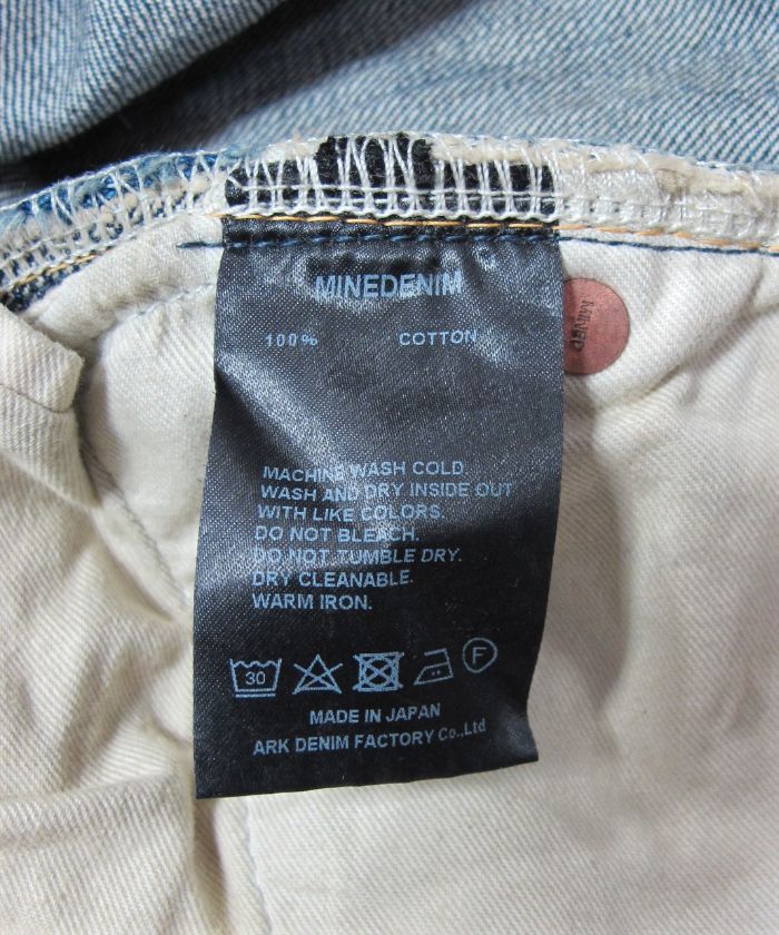 L.Straight 5pocket (USD) / ストレート ユーズドデニムパンツ