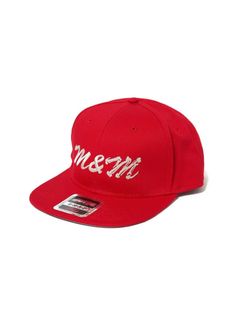 SNAPBACK BB CAP (×MASSES) (RED) / マシス コラボレーション キャップ