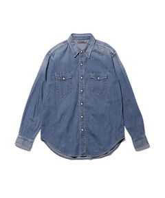 DENIM SHIRT STYLE / MINEDENIM-L.Western SH USD