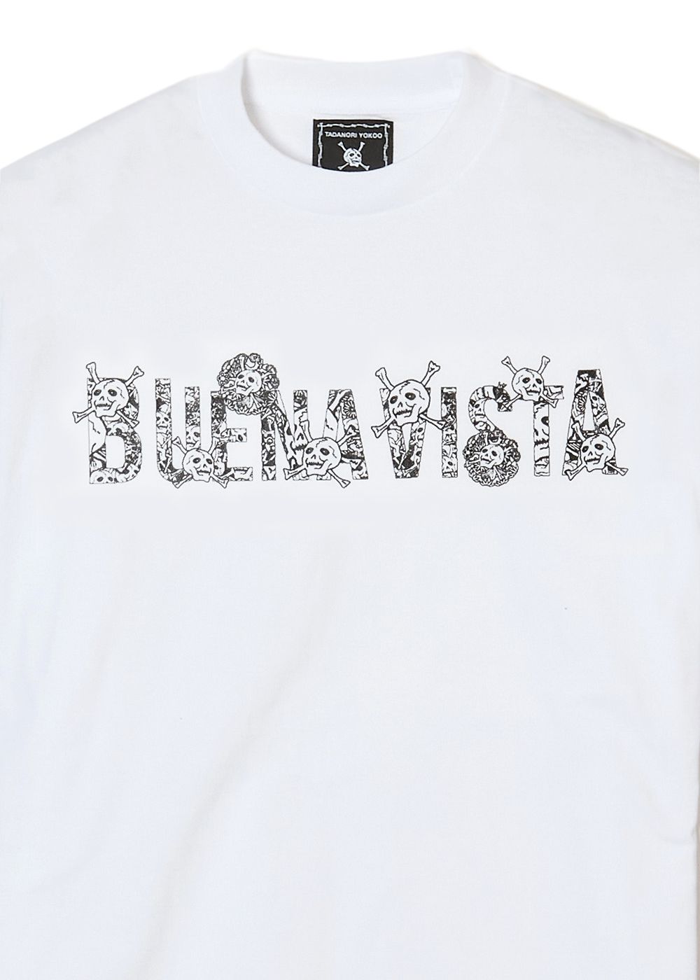 YOKOO雑踏髑髏 tee (WHITE) / ×横尾忠則 コラボ Tシャツ