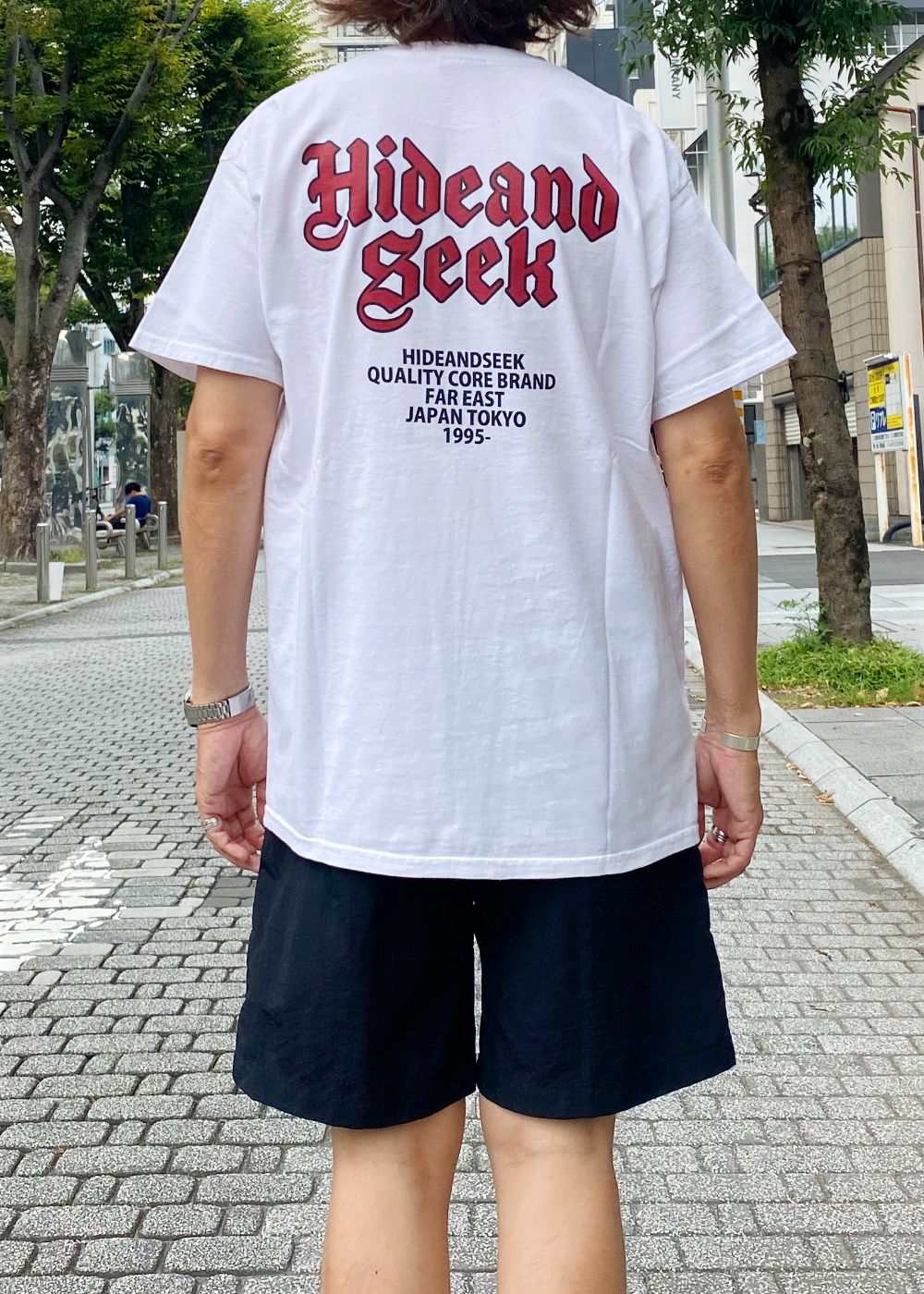 Pocket S/S Tee (WHITE) / ロゴ プリント ポケット Tee