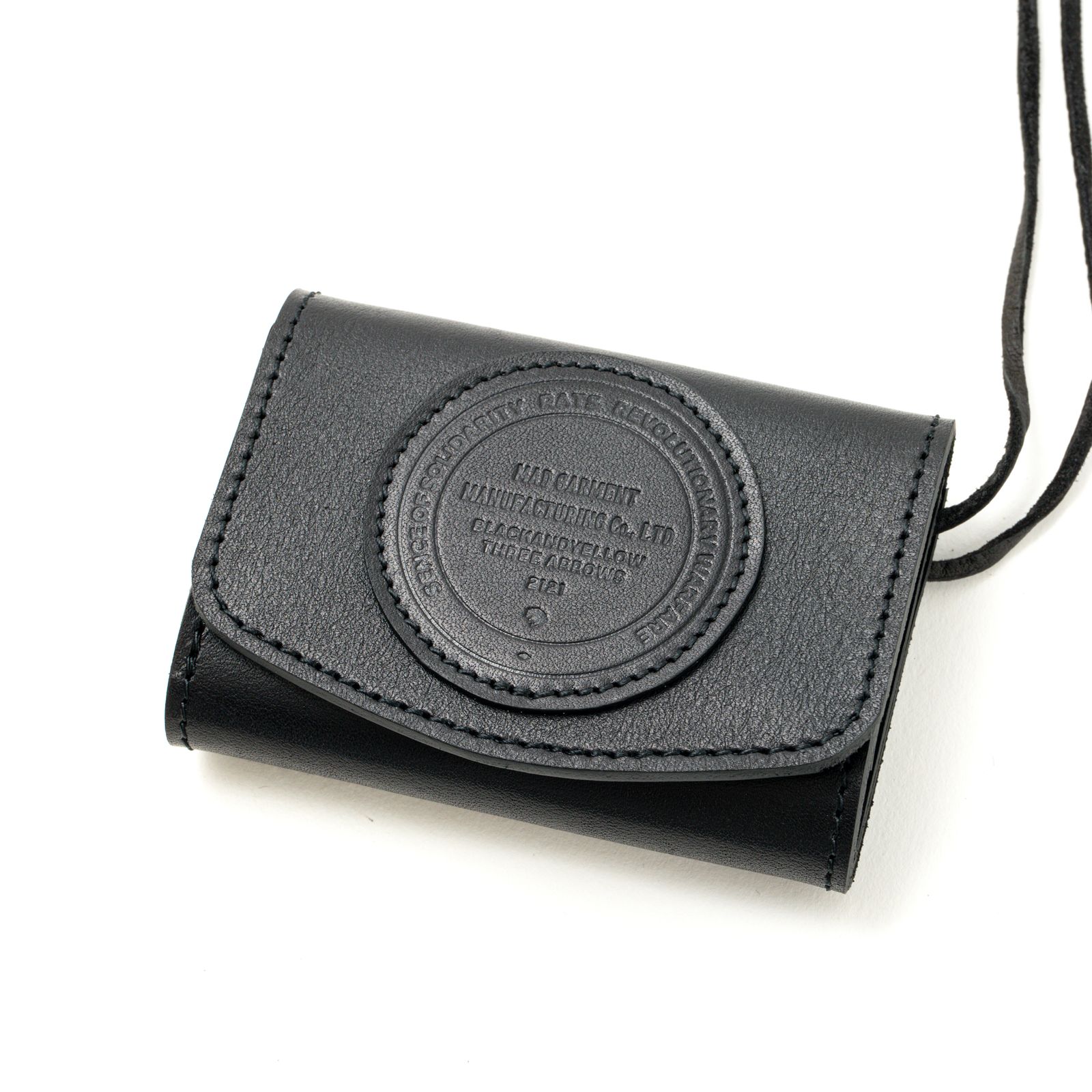 オンラインショップ / (BLACK) WALLET MINI LEATHER - RATS レザー ウォレット ミニ 小物