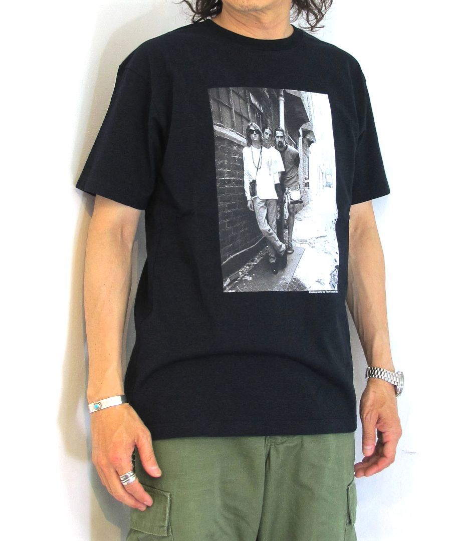 MINEDENIM - × Nirvana ''YL Photo'' Tee (BLACK) / ニルバーナ コラボ