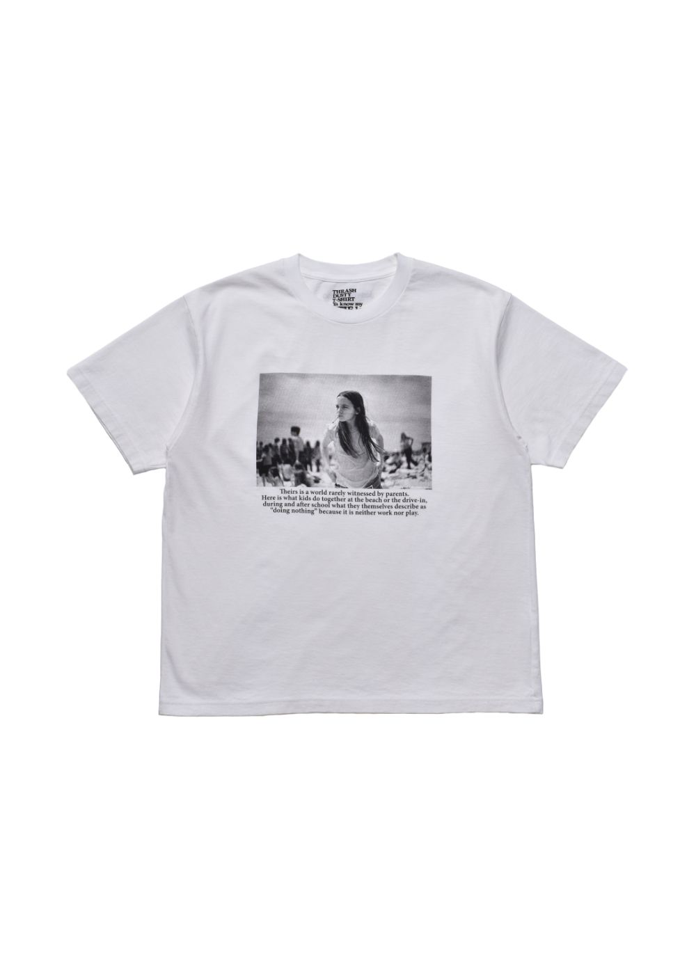 Joseph Szabo × Stie-lo T-SH  (WHITE) / ×スティーロ×ジョセフ・スザボ  コラボ フォト Tシャツ