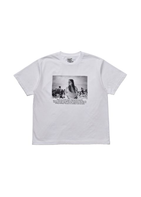 Joseph Szabo × Stie-lo T-SH  (WHITE) / ×スティーロ×ジョセフ・スザボ  コラボ フォト Tシャツ