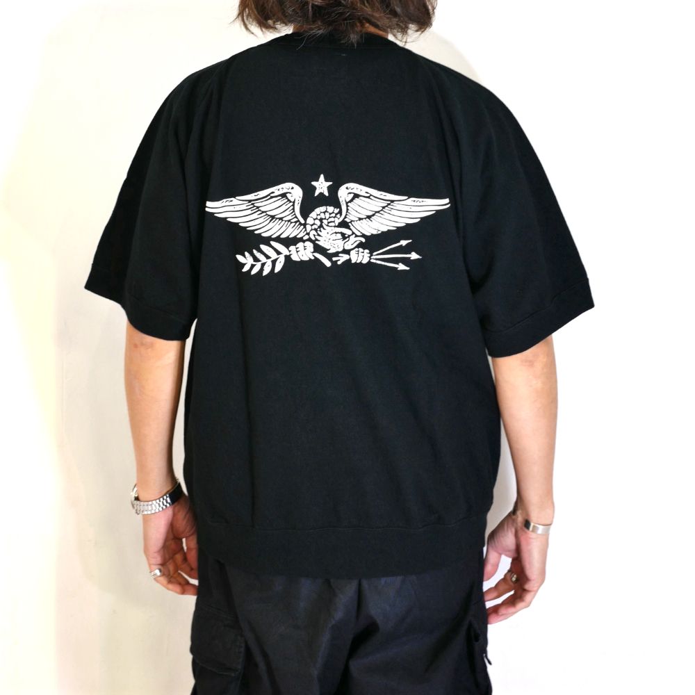 CALEE - VINTAGE REPRODUCT RAGLAN S/S CS (BLACK CALEE - VINTAGE REPRODUCT RAGLAN S/S CS (BLACK