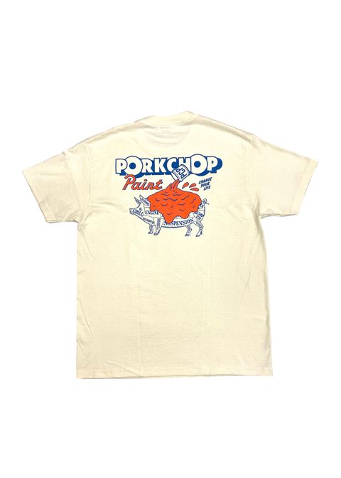 PCP PORK TEE (CREAM) / PCP ポーク Tシャツ