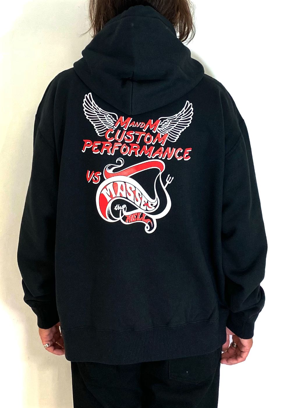 M&M CUSTOM PERFORMANCE - ×MASSES HOODED HELL (BLACK