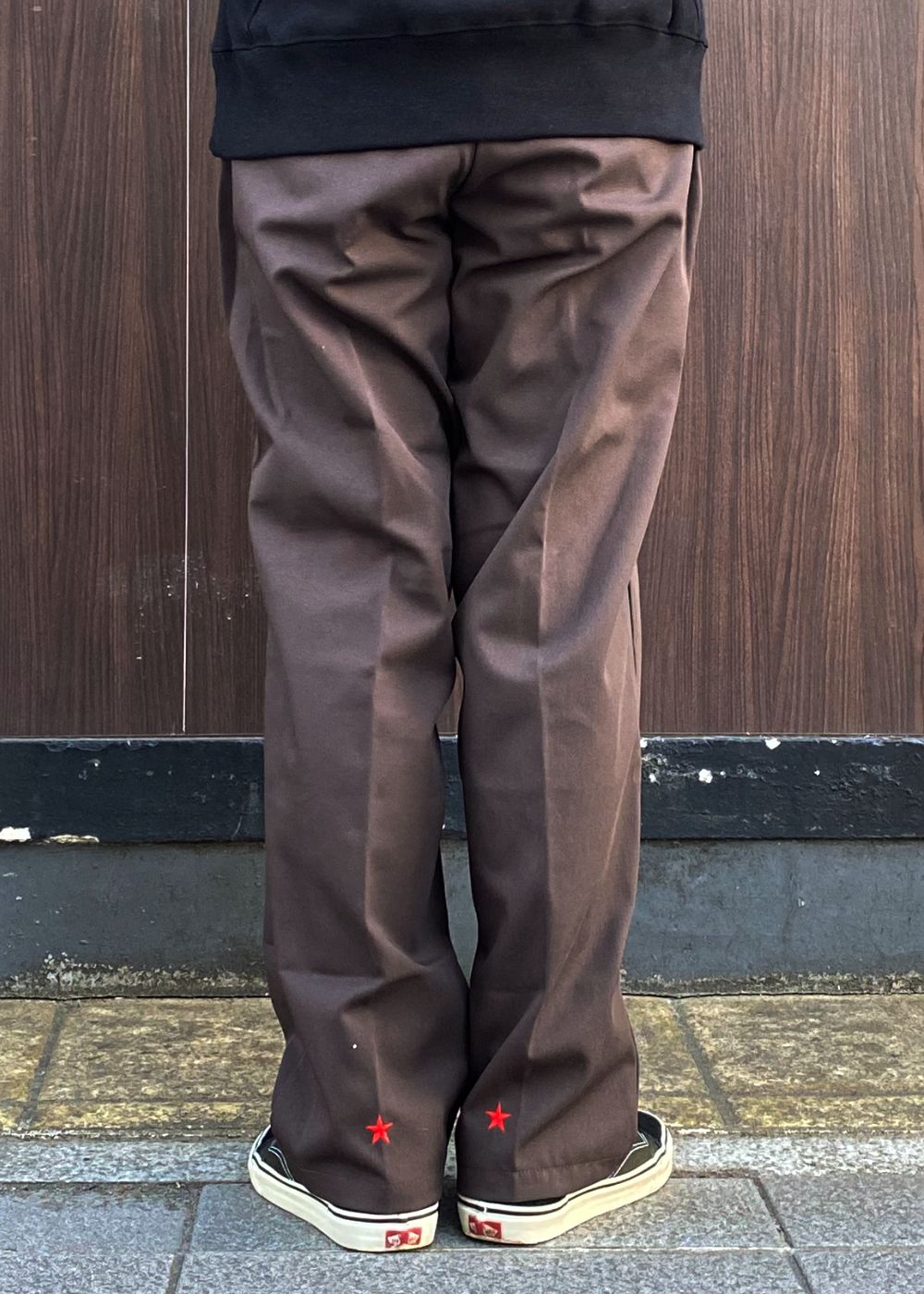 WORK PANTS (D.BROWN) / チノパンツ