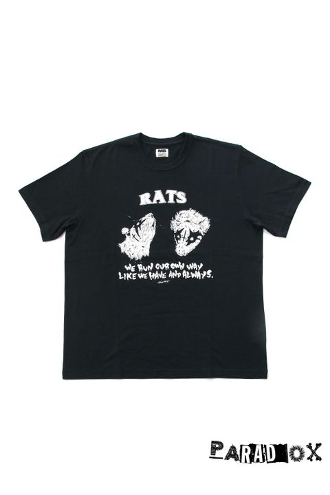 ×Hirotton TEE "OUR OWN WAY" (BLACK) / ×ヒロットン コラボT