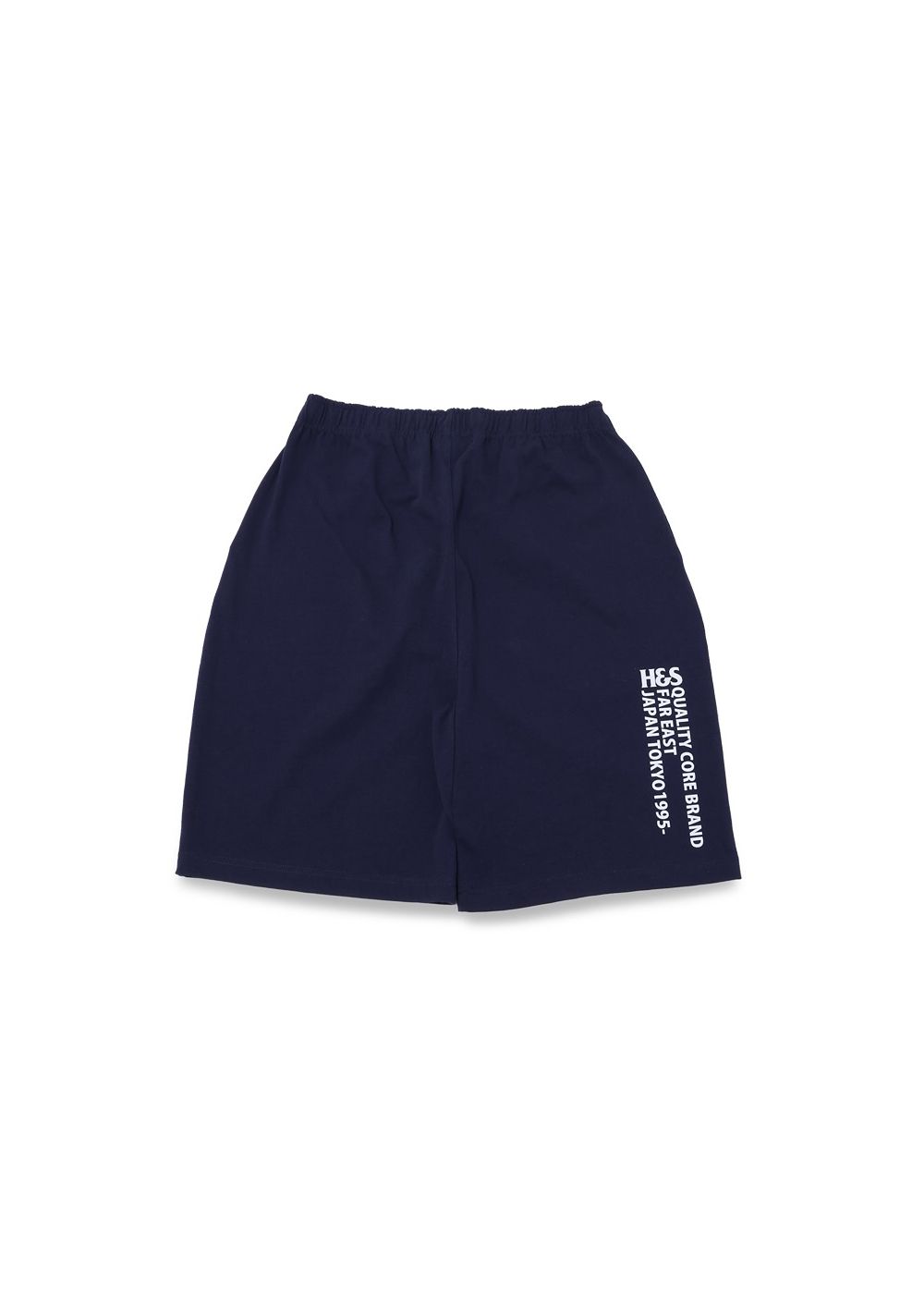HIDE AND SEEK - 【ラスト1点】H&S Logo Short (NAVY) / ロゴ