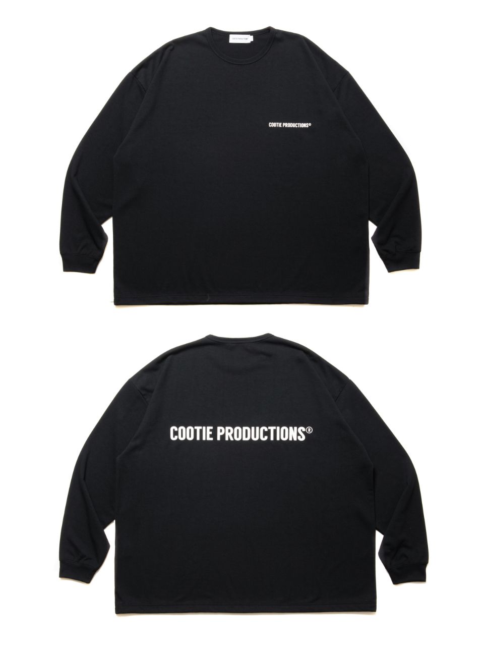COOTIE PRODUCTIONS 新作販売告知 / 人気のロゴTee(長袖ver)と定番小物。