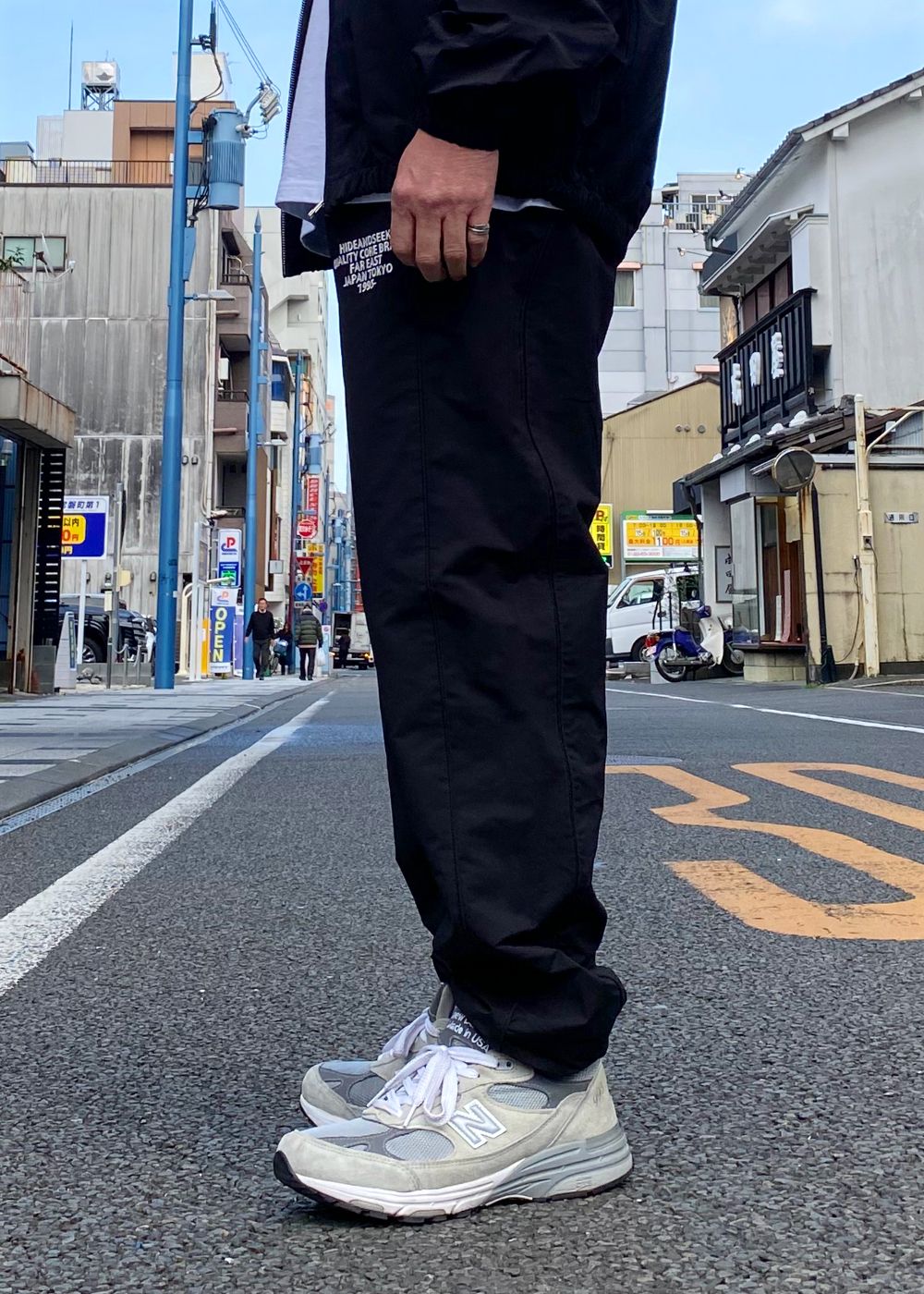 Track Pant (BLACK) /トラックパンツ / セットアップ可能