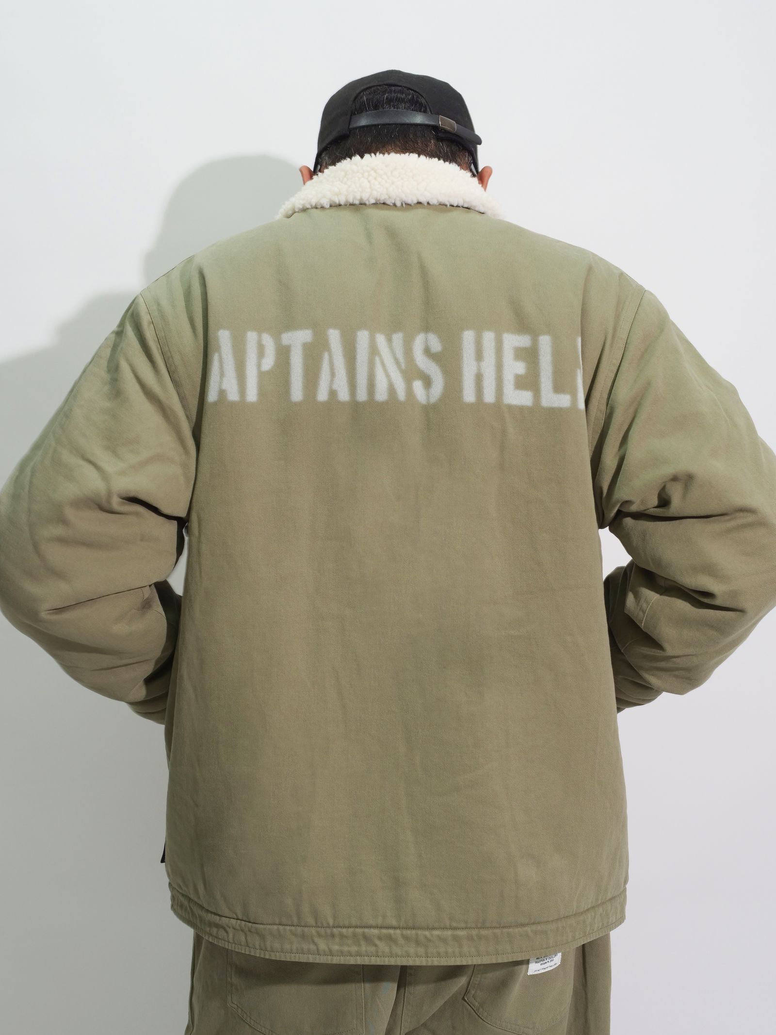 CAPTAINS HELM - GOOD OLD N-1 JKT (OLIVE) / N-1 デッキジャケット