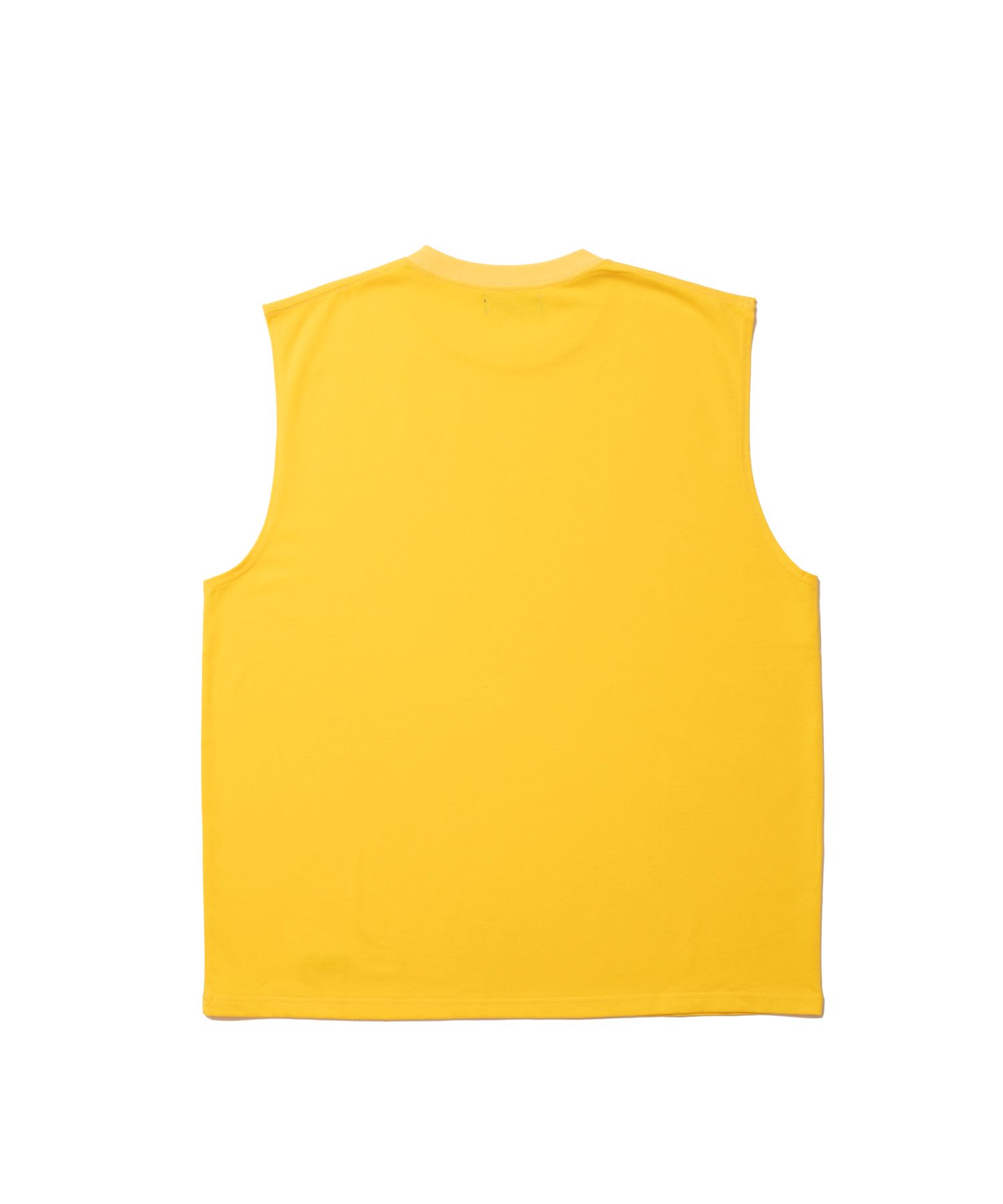 R9 BASIC SLEEVELESS TEE (YELLOW) / オリジナル ノースリーブ Tシャツ
