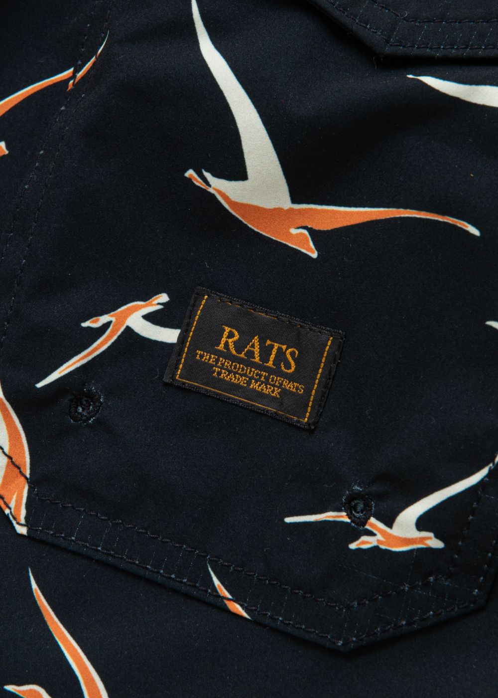 【ラスト1点】BIRD SURF SHORTS (BLACK) / 水陸両用 ハイブリッドショーツ