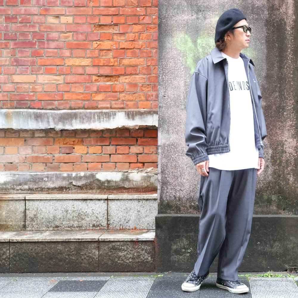 Harrington Jacket (GRAY) / ハリントン ジャケット / セットアップ可能