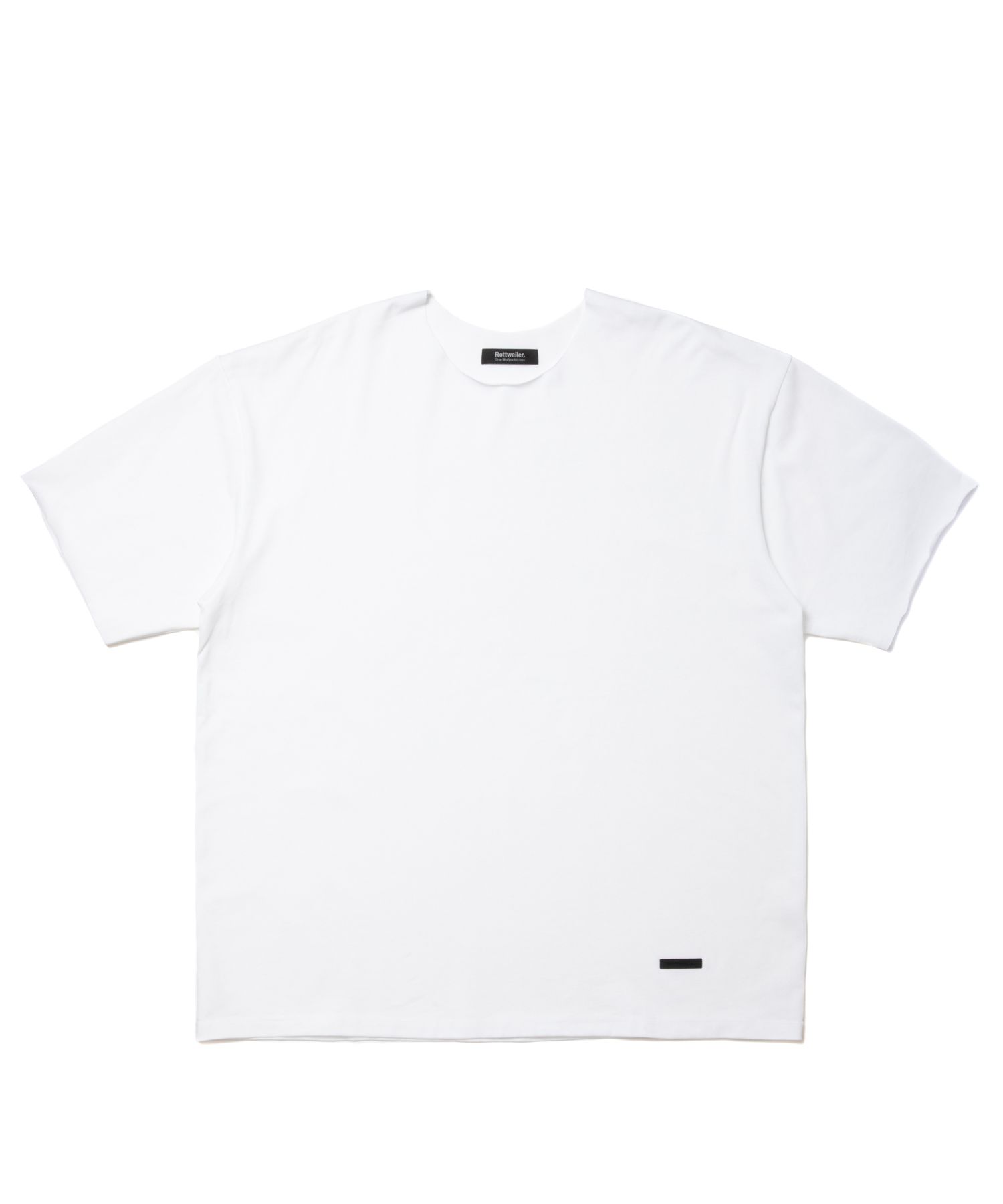 ROTTWEILER - R9 CUT OFF TEE (WHITE) / オリジナル カットオフ T