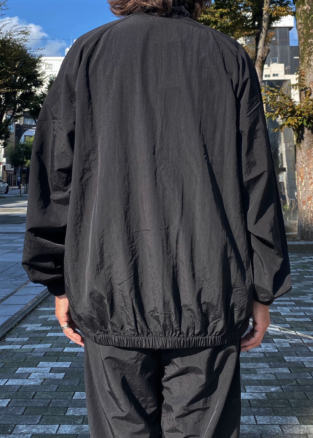 GDC CLASSICS Nylon Setup (BLACK) / セットアップ トラック ジャケット & パンツ