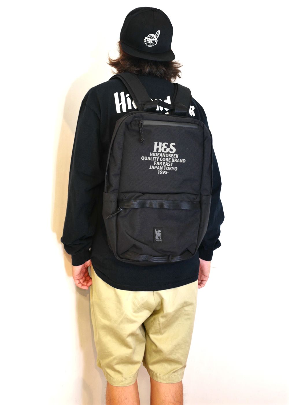 HIDE AND SEEK - × CHROME / HONDO 18L PACK / クローム コラボバックパック | LOOPHOLE