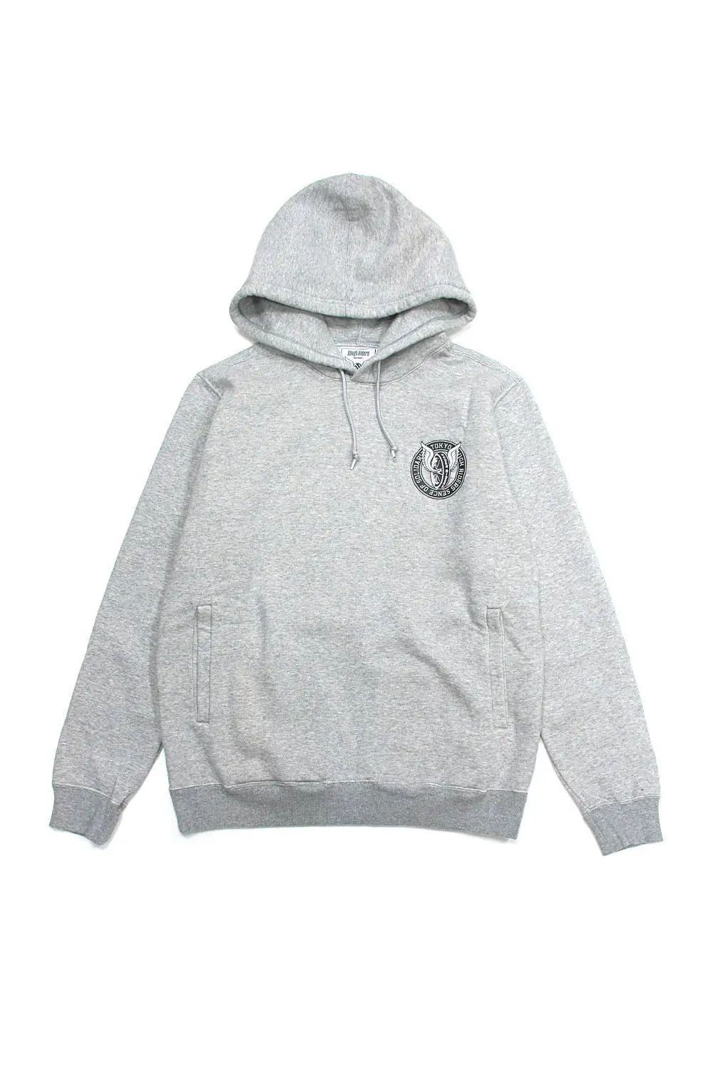×NEIGHBORHOOD T.R.R HOODED PARKA (GRAY) / ×ネイバーフッド TOKYO ROUGH RIDERS スウェットパーカー
