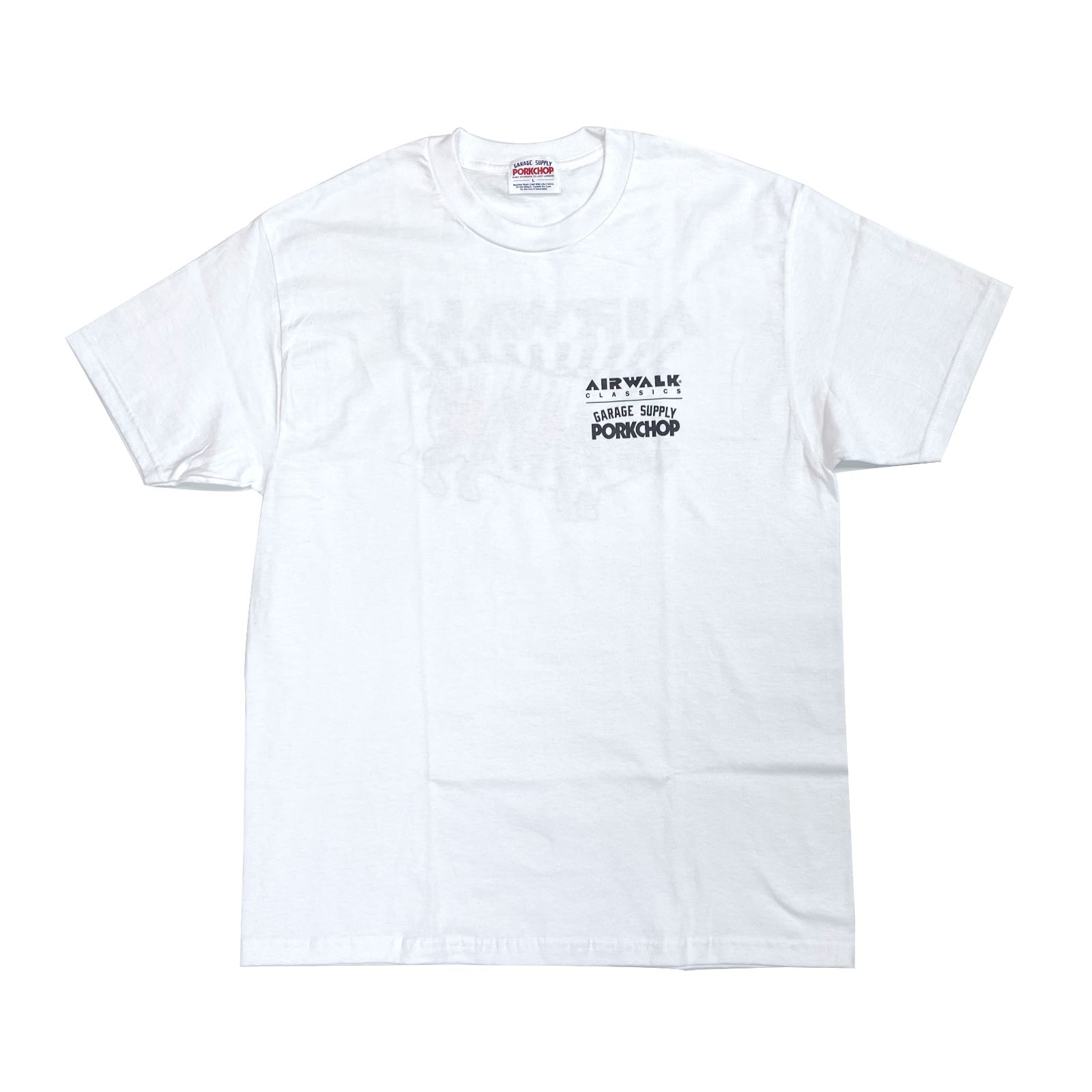 PORKCHOP GARAGE SUPPLY - AIR PORK TEE (WHITE) / ×AIRWALK