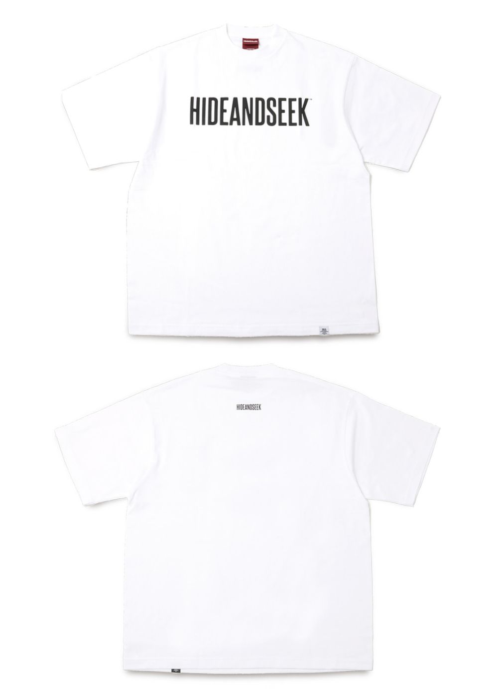 【ラスト1点】HAS Logo S/S Tee (BigSilhouette) (WHITE) / ヘビーオンス ワイド Tシャツ