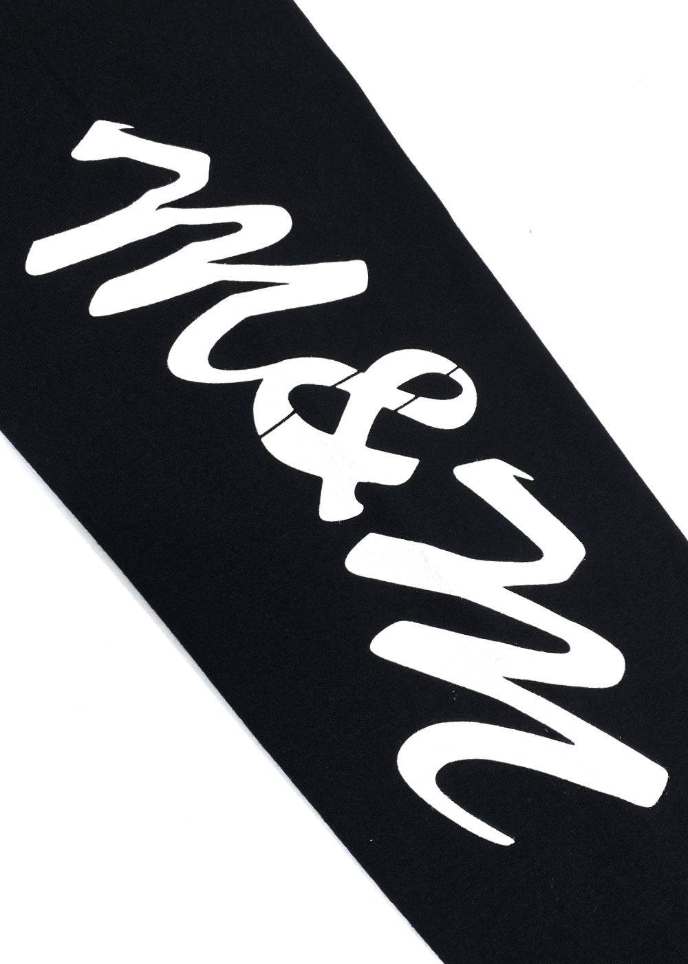 PRINT L/S TEE (BLACK) / ロゴ プリント ロンT