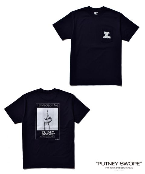 Putney Swope Poke Tee (BLACK) / ×パトニー・スウォープ×スティーロ コラボTシャツ