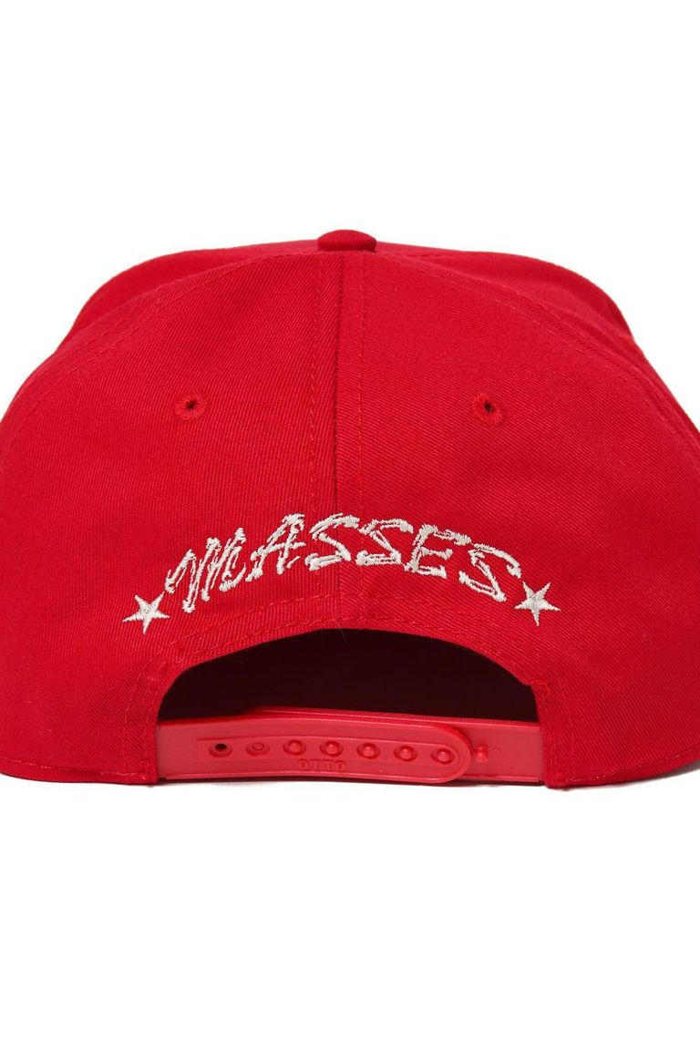 M&M CUSTOM PERFORMANCE - SNAPBACK BB CAP (×MASSES) (RED) / マシス 
