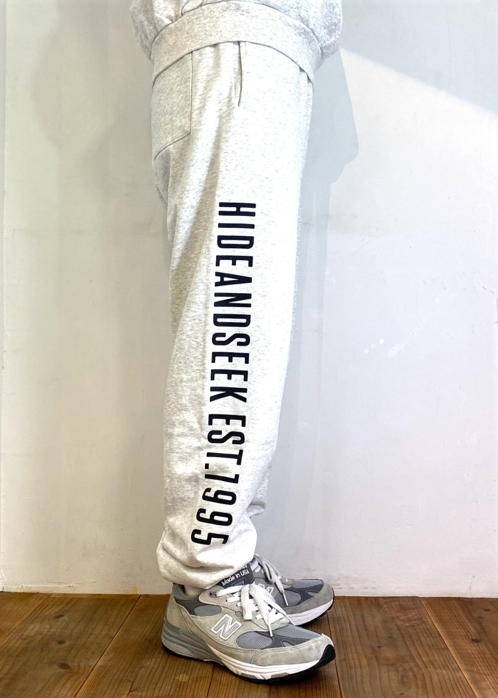 College Sweat Pant (LIGHT GRAY) / オリジナル セットアップスウェットパンツ / セットアップ可能