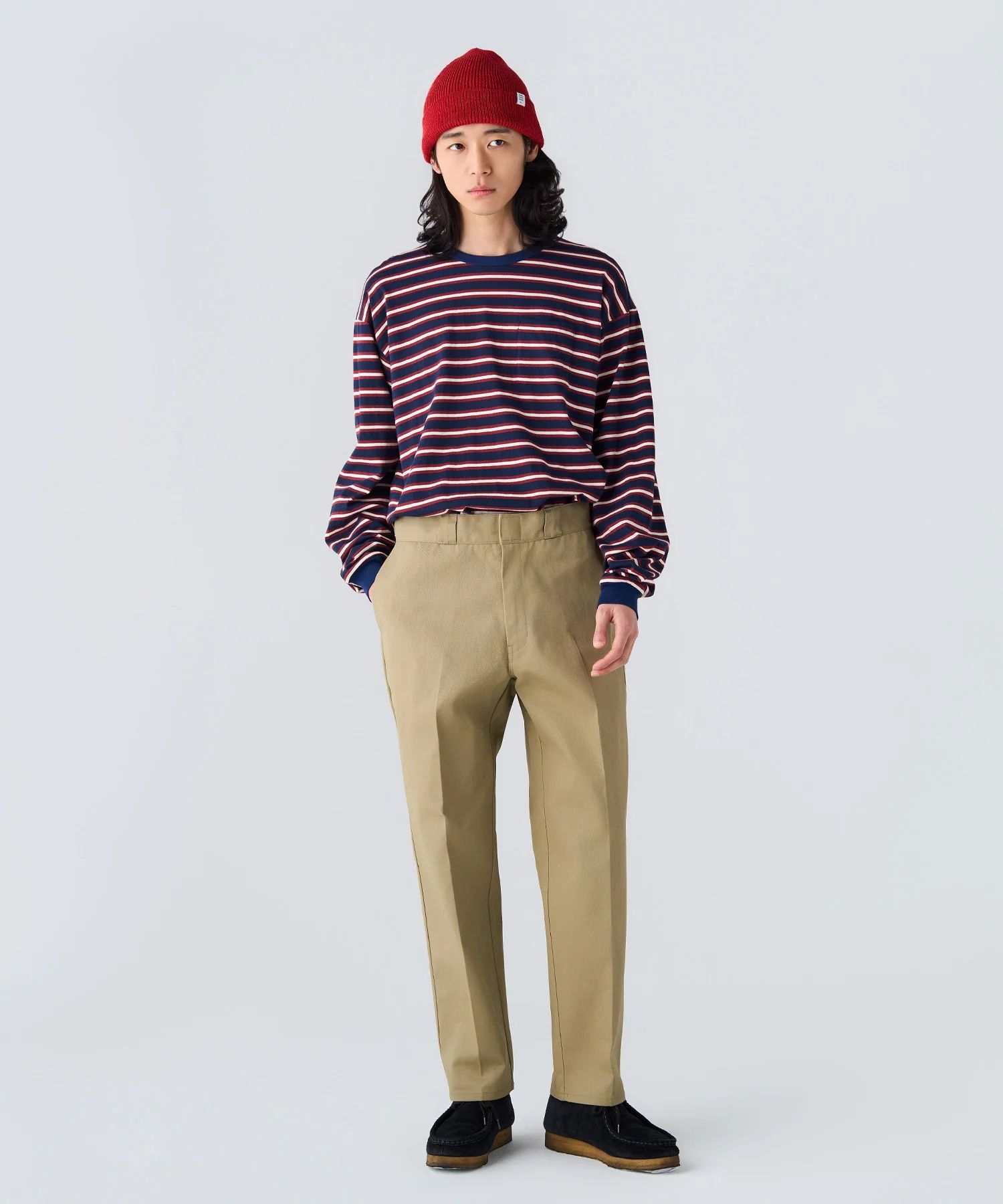 DICKIES 10L TC PANTS "THUNDERS" (KHAKI) / ディッキーズ コラボ チノパンツ