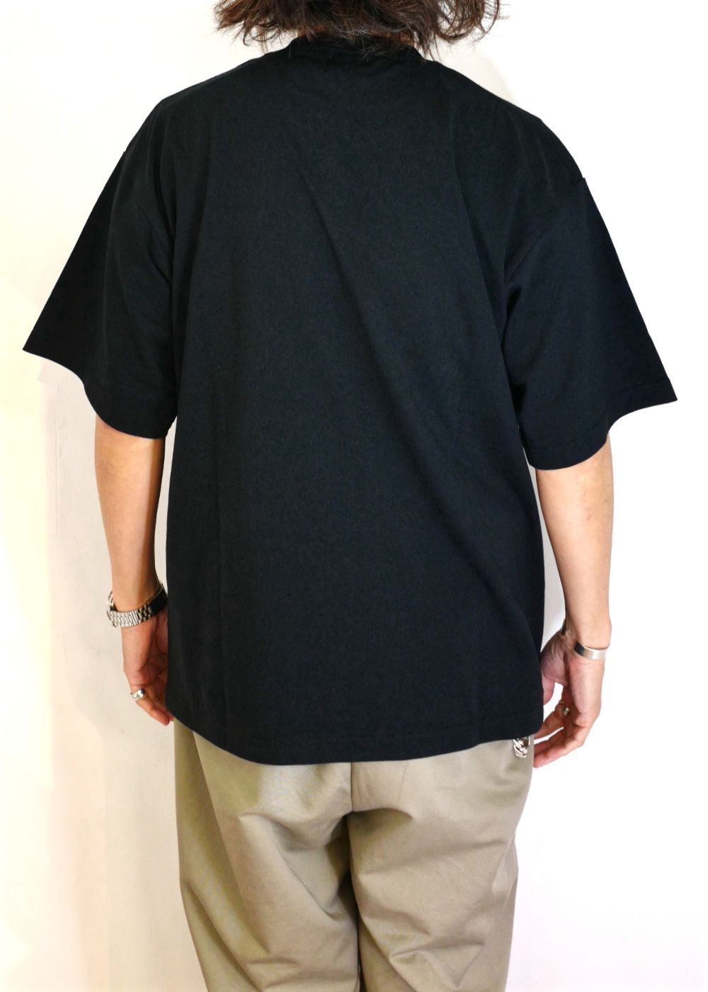 BV college logo tee (BLACK) / カレッジ ロゴ Tシャツ