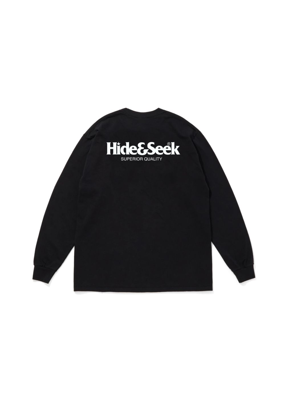LOGO L/S TEE (BLACK) / 定番ロゴ ロングスリーブ Tシャツ