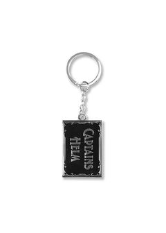 LOGO KEY HOLDER (BLACK) / 定番ロゴ キーホルダー