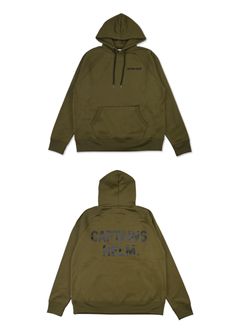 PLEASURE SEEKERS TEC HOODIE (OLIVE) / セットアップ テック フーディー / セットアップ可能