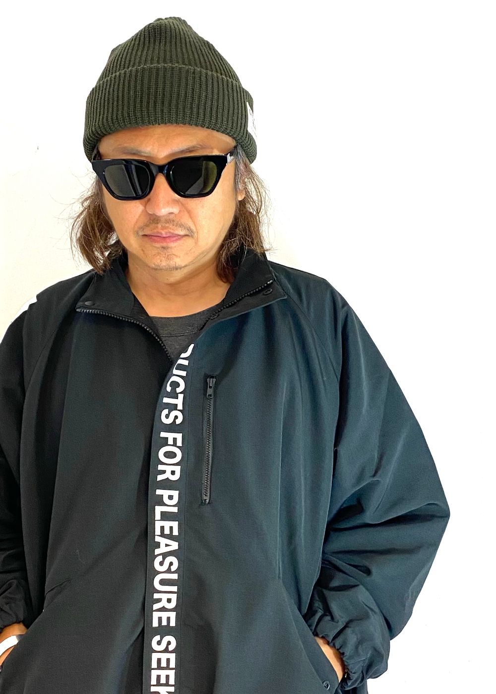 【ラスト1点】24/7 HELM WATCH CAP (OLIVE) / オリジナル ワッチキャップ