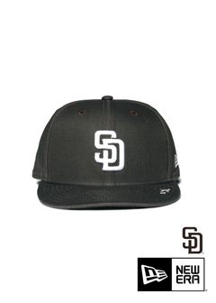 ×NEWERA SAN DIEGO PADRES CAP (CHARCOAL) / ニューエラ コラボベースボールキャップ