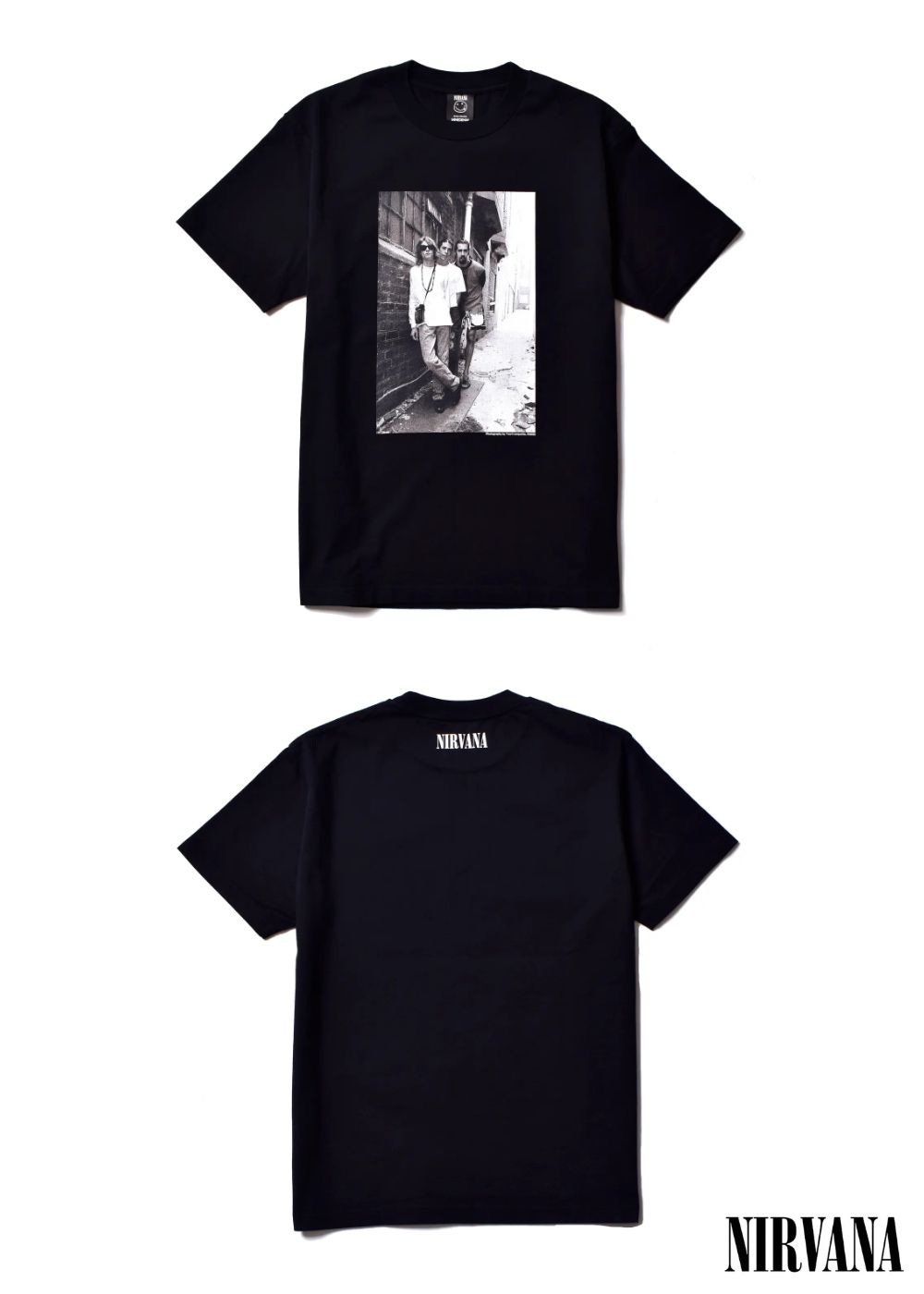 × Nirvana ''YL Photo'' Tee (BLACK) / ニルバーナ コラボフォトT