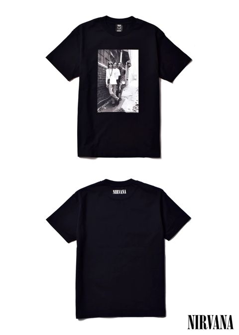 × Nirvana ''YL Photo'' Tee (BLACK) / ニルバーナ コラボフォトT