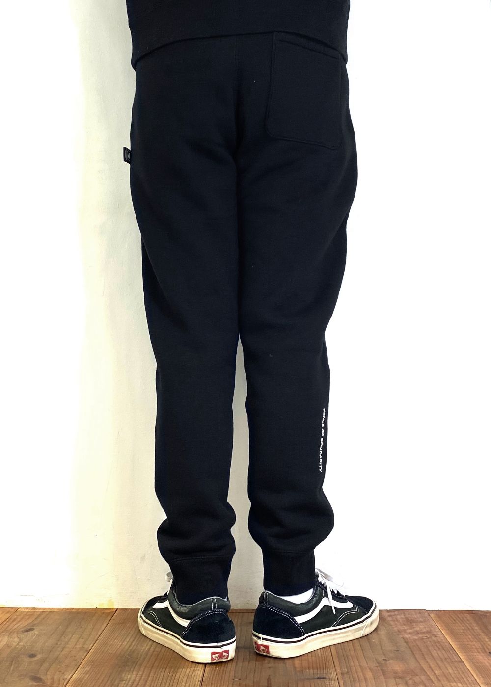 【ラスト1点】FLEECE JOGGER SWEAT PANTS (BLACK) / セットアップ ジョガー スウェット パンツ