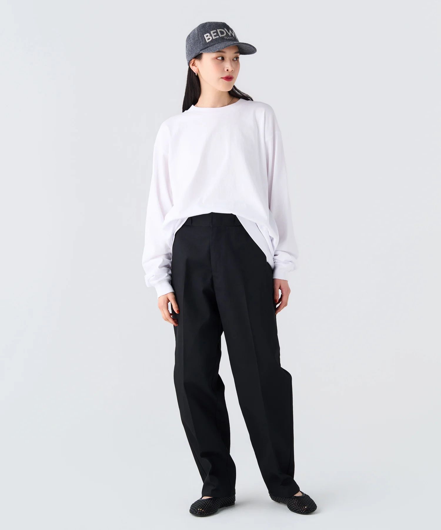 DICKIES 10L TC PANTS "THUNDERS" (BLACK) / ディッキーズ コラボ チノパンツ