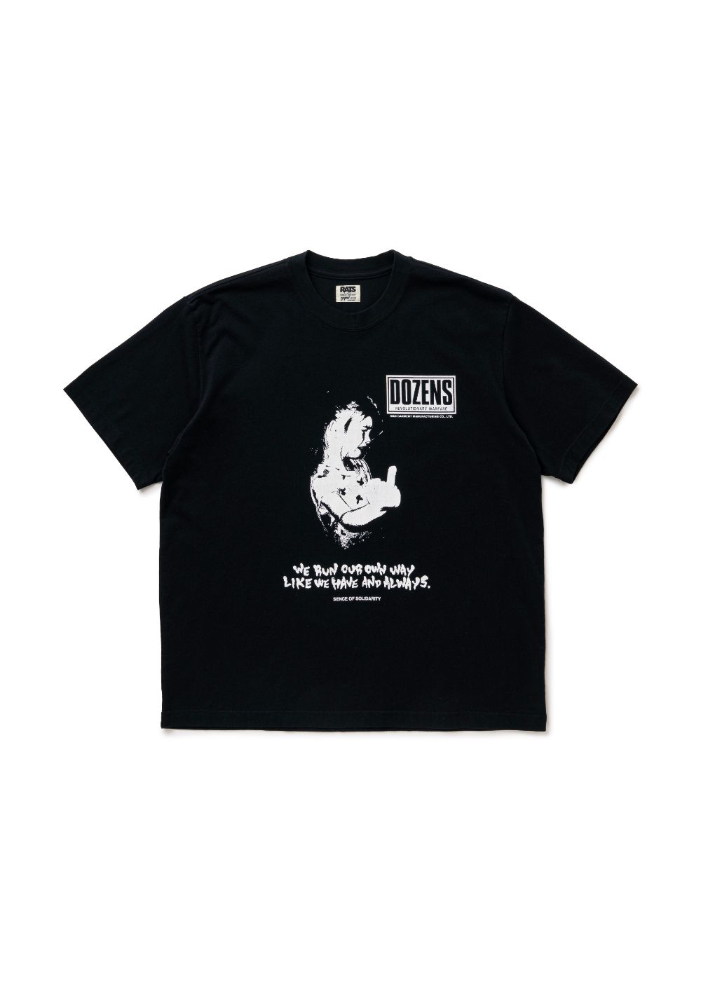 FUCK TEE (BLACK) / フォト プリント Tシャツ