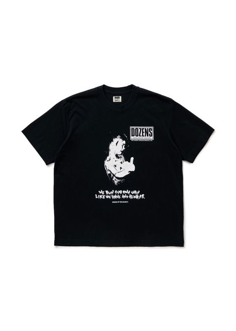 FUCK TEE (BLACK) / フォト プリント Tシャツ