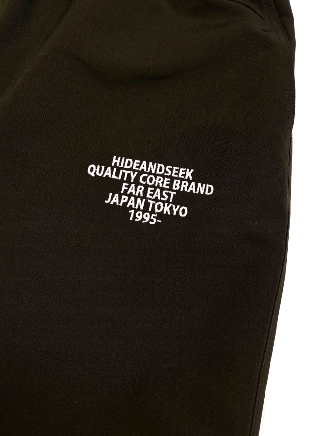 HIDE AND SEEK - Nylon Track Pant (BROWN) / セットアップ HIDE AND SEEK - Nylon Track Pant (BROWN) / セットアップ