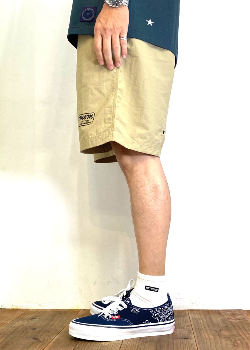 【ラスト1点】Nylon Shorts (KHAKI) / ナイロン イージー ショーツ
