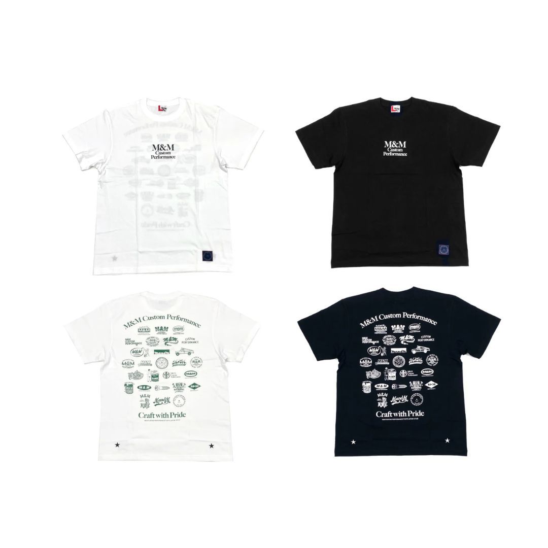 M&M Custom Performance ラグランスリーブ TシャツM M&M 新作販売告知 / ポップに仕上げたラグランTシャツは毎回