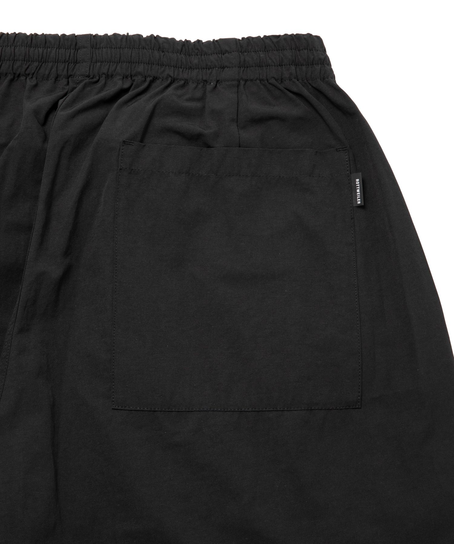 R9 PARACHUTE PANTS (BLACK) / パラシュート パンツ