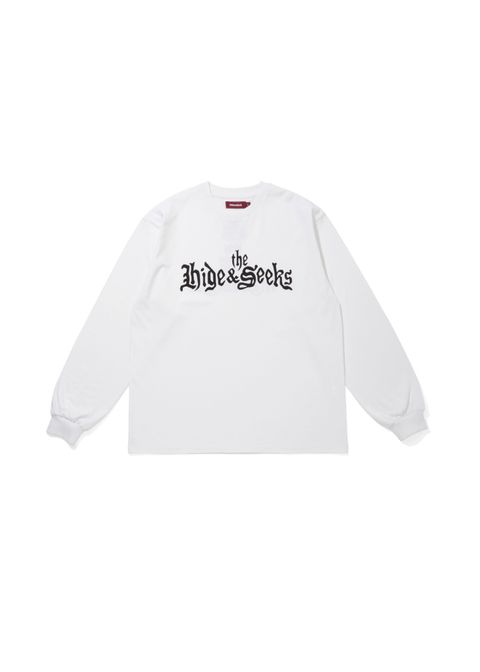 The H&S L/S Tee (WHITE) / 西浦徹 コラボ ロンT