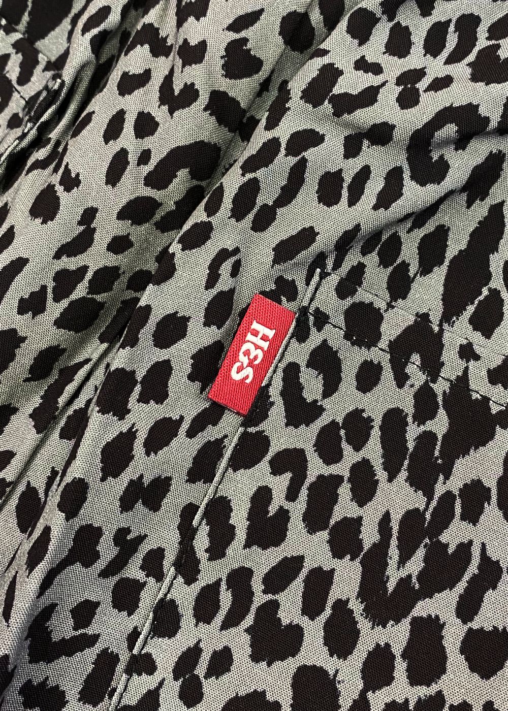 Leopard Short (GRAY) / オリジナル レオパード イージーショーツ